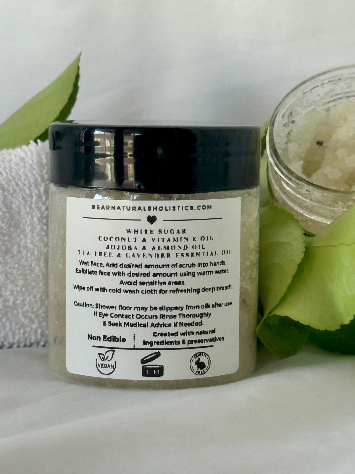 Resuscitate All Natural Exfoliating Facial Sugar Scrub
