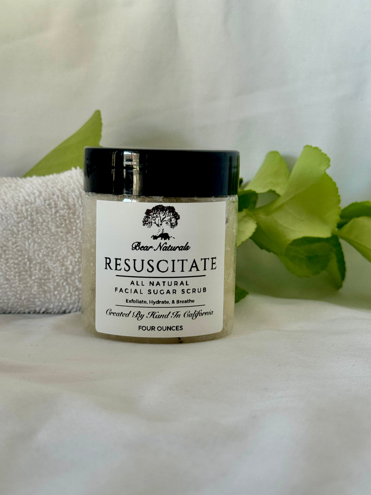 Resuscitate All Natural Exfoliating Facial Sugar Scrub