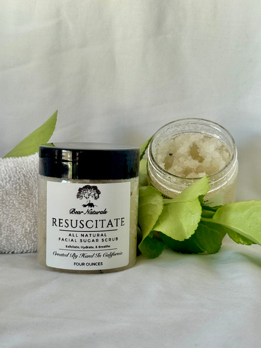Resuscitate All Natural Exfoliating Facial Sugar Scrub