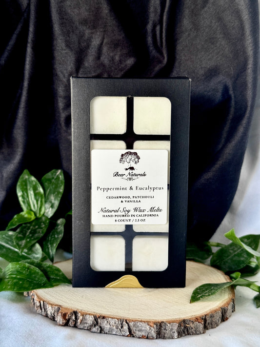 Peppermint & Eucalyptus Natural Soy Scented Wax Melts